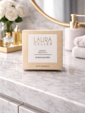 Laura Geller Baked Original Highlighter in French Vanilla, NIB